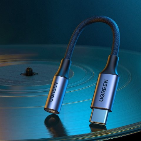 Przejściówka do słuchawek USB-C na 3.5mm Mini Jack 10cm - czarny Przejściówka do słuchawek USB-C na 3.5mm Mini Jack 10cm - czarny