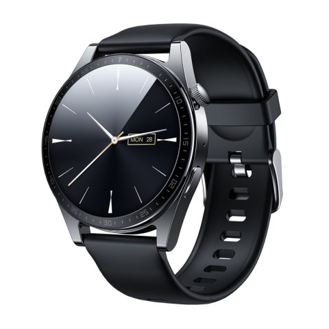 Smartwatch JR-FC2 Classic Series z funkcją odbierania połączeń - czarny Smartwatch JR-FC2 Classic Series z funkcją odbierania połączeń - czarny
