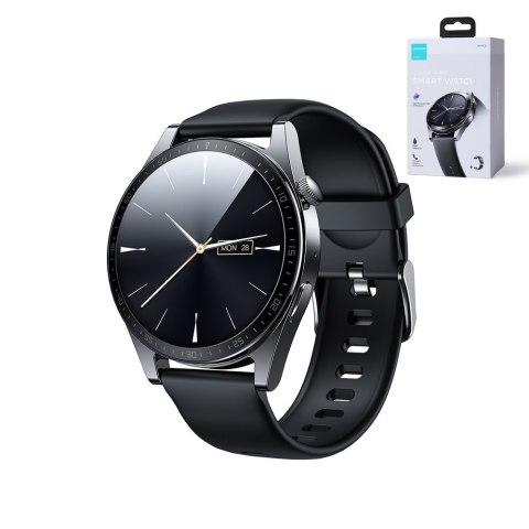 Smartwatch JR-FC2 Classic Series z funkcją odbierania połączeń - czarny Smartwatch JR-FC2 Classic Series z funkcją odbierania połączeń - czarny