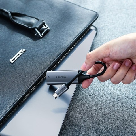 Zewnętrzna karta sieciowa LAN RJ45 - USB-C 1 Gigabit Ethernet - szary Zewnętrzna karta sieciowa LAN RJ45 - USB-C 1 Gigabit Ethernet - szary
