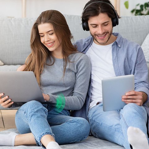Zewnętrzna karta sieciowa USB - WiFi 2.4GHz / 5GHz 11ac AC650 - czarny Zewnętrzna karta sieciowa USB - WiFi 2.4GHz / 5GHz 11ac AC650 - czarny