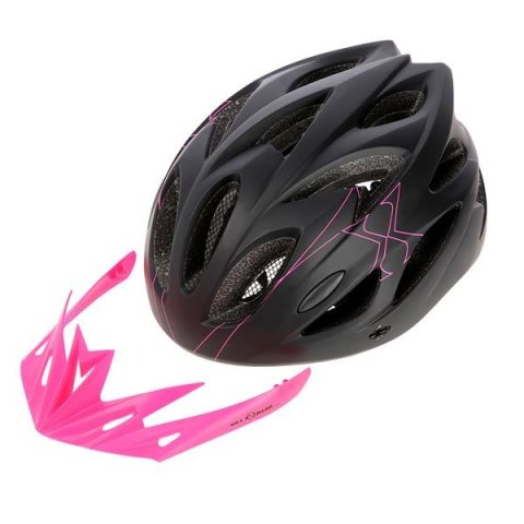 MTW291 CZARNO-różowy ROZM. L (55-61CM) KASK NILS EXTREME MTW291 CZARNO-różowy ROZM. L (55-61CM) KASK NILS EXTREME