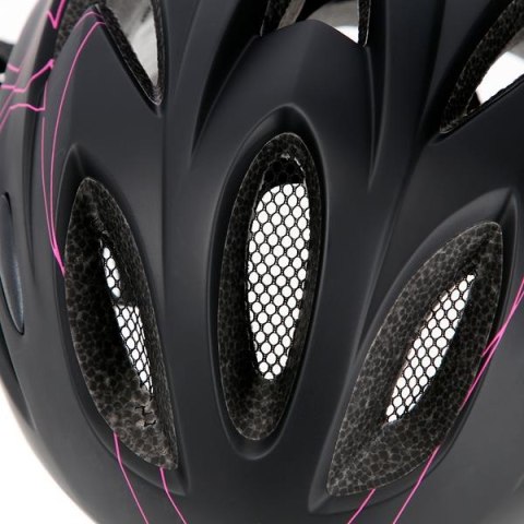 MTW291 CZARNO-różowy ROZM. L (55-61CM) KASK NILS EXTREME MTW291 CZARNO-różowy ROZM. L (55-61CM) KASK NILS EXTREME