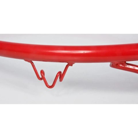 OBRĘCZ DO KOSZA 43CM Z SIATKĄ ENERO CZERWONA OBRĘCZ DO KOSZA 43CM Z SIATKĄ ENERO CZERWONA