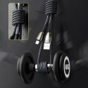 Kabel przewód Mermaid series iPhone USB - Lightning 2.4A 2m czarny
