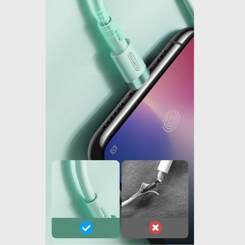 Kabel przewód USB - USB-C 2.4A 1.2 m biały Kabel przewód USB - USB-C 2.4A 1.2 m biały
