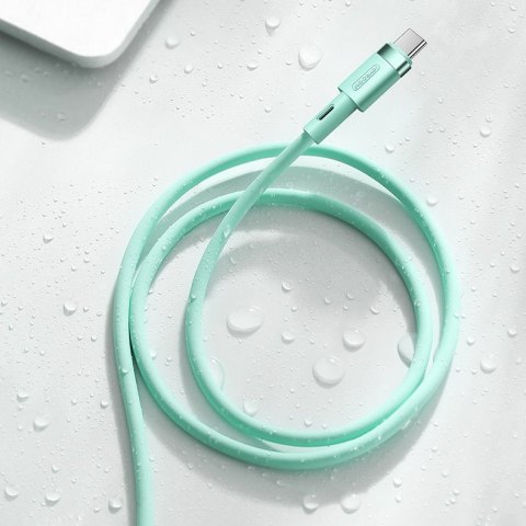 Kabel przewód USB - USB-C 2.4A 1.2 m biały Kabel przewód USB - USB-C 2.4A 1.2 m biały