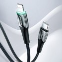 Kabel przewód do iPhone USB-C - Lightning Power Delivery 20W 2.4A 1.2m czerwony