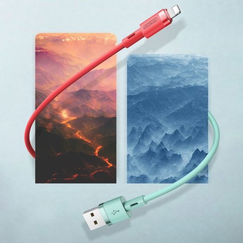 Kabel przewód do iPhone USB - Lightning 2.4A 1.2m biały Kabel przewód do iPhone USB - Lightning 2.4A 1.2m biały