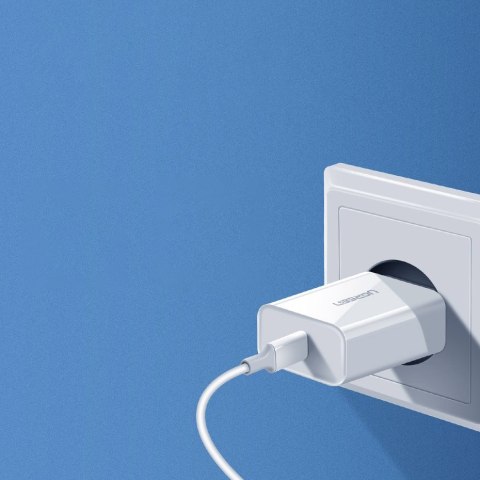 Ładowarka sieciowa USB Power Delivery 3.0 Quick Charge 4.0+ 20W 3A biały Ładowarka sieciowa USB Power Delivery 3.0 Quick Charge 4.0+ 20W 3A biały