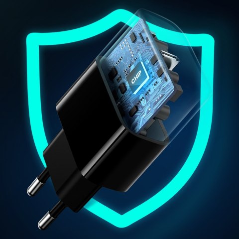 Ładowarka sieciowa do telefonu USB-C 20W Power Delivery czarny Ładowarka sieciowa do telefonu USB-C 20W Power Delivery czarny