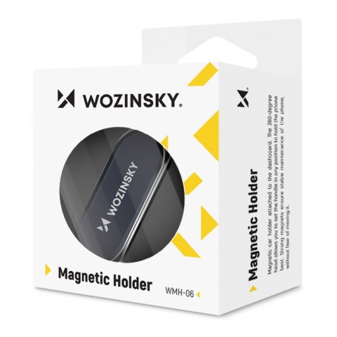 Samoprzylepny magnetyczny uchwyt samochodowy obrotowy 360 na deskę rozdzielczą srebrny Samoprzylepny magnetyczny uchwyt samochodowy obrotowy 360 na deskę rozdzielczą srebrny