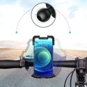 Uchwyt na telefon na rower motocykl kierownicę uniwersalny czarny