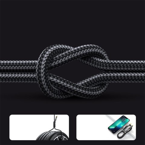 Kabel do iPhone USB - Lightning do ładowania i transmisji danych 2.4A 20W 1.2m niebieski Kabel do iPhone USB - Lightning do ładowania i transmisji danych 2.4A 20W 1.2m niebieski