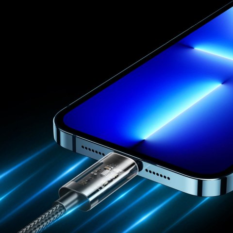 Kabel do iPhone USB - Lightning do ładowania i transmisji danych 2.4A 20W 1.2m niebieski Kabel do iPhone USB - Lightning do ładowania i transmisji danych 2.4A 20W 1.2m niebieski