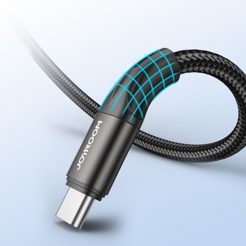 Kabel do szybkiego ładowania i transmisji danych USB-C USB-C PD 60W 2m czarny Kabel do szybkiego ładowania i transmisji danych USB-C USB-C PD 60W 2m czarny