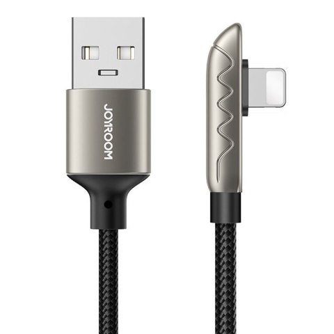 Kabel przewód dla graczy do iPhone USB - Lightning do ładowania i transmisji danych 2.4A 1.2m srebrny Kabel przewód dla graczy do iPhone USB - Lightning do ładowania i transmisji danych 2.4A 1.2m srebrny