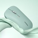 Poręczna myszka bezprzewodowa do komputera USB szary