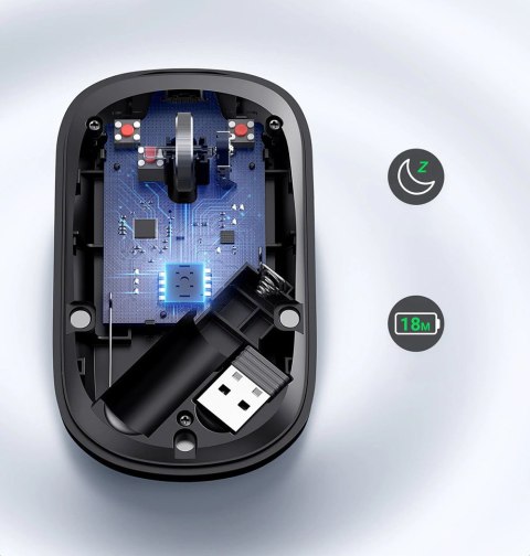 Poręczna myszka bezprzewodowa do komputera USB zielony Poręczna myszka bezprzewodowa do komputera USB zielony
