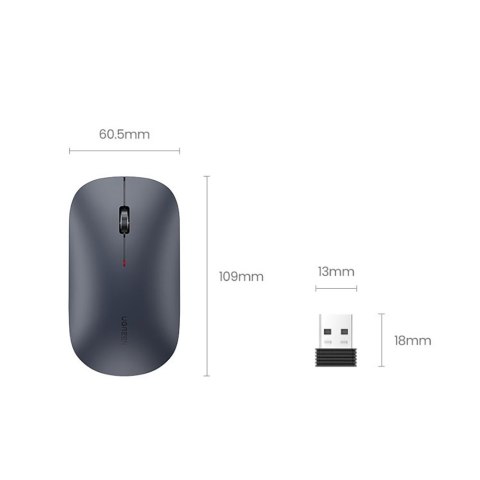 Poręczna myszka bezprzewodowa do komputera USB zielony Poręczna myszka bezprzewodowa do komputera USB zielony