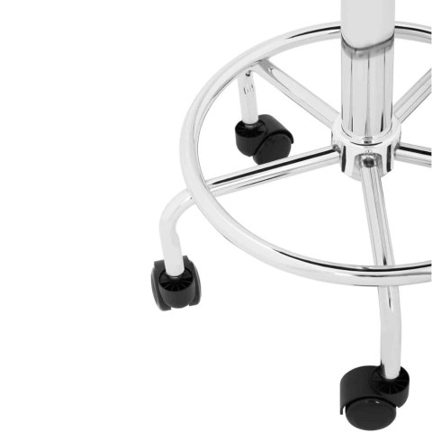 Taboret stołek hoker kosmetyczny siodłowy na kółkach Frankfurt do 150 kg czarny Taboret stołek hoker kosmetyczny siodłowy na kółkach Frankfurt do 150 kg czarny