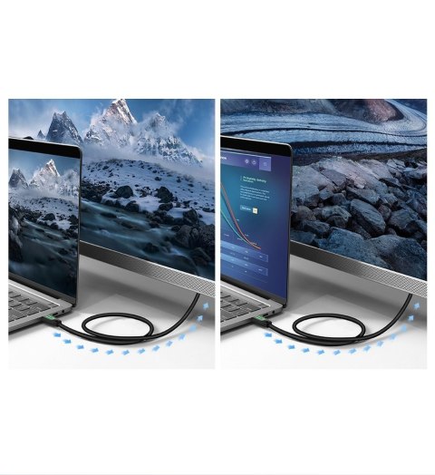 Kabel przewód HDMI 2.0 4K 60Hz 30AWG 2m czarny Kabel przewód HDMI 2.0 4K 60Hz 30AWG 2m czarny