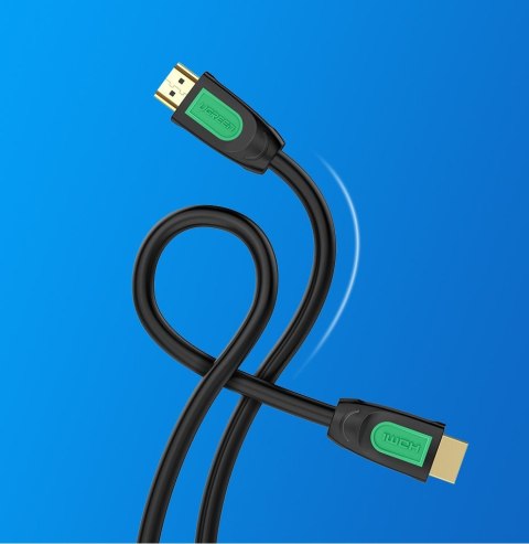 Kabel przewód HDMI 2.0 4K 60Hz 30AWG 2m czarny Kabel przewód HDMI 2.0 4K 60Hz 30AWG 2m czarny
