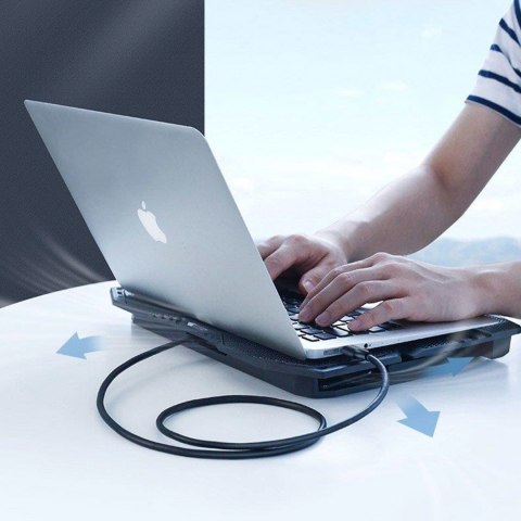 Kabel przewód USB 3.2 1m czarny Kabel przewód USB 3.2 1m czarny