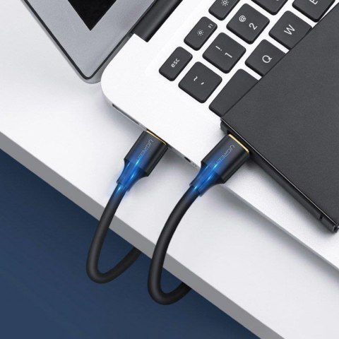 Kabel przewód USB 3.2 1m czarny Kabel przewód USB 3.2 1m czarny