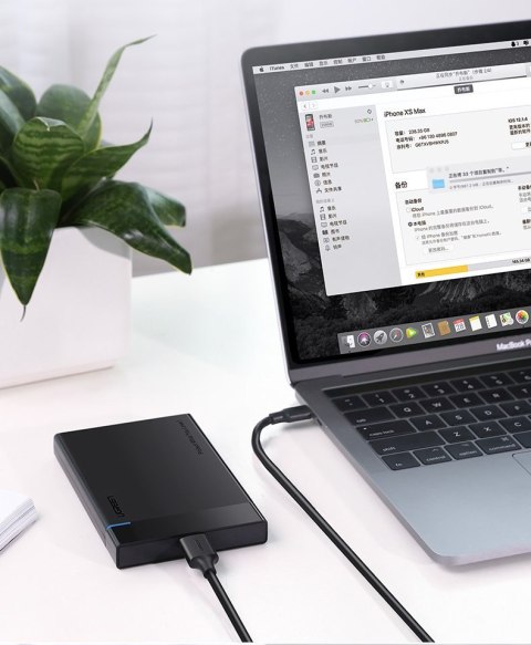 Kabel przewod USB-C - micro USB-B SuperSpeed 3.0 1m czarny Kabel przewod USB-C - micro USB-B SuperSpeed 3.0 1m czarny