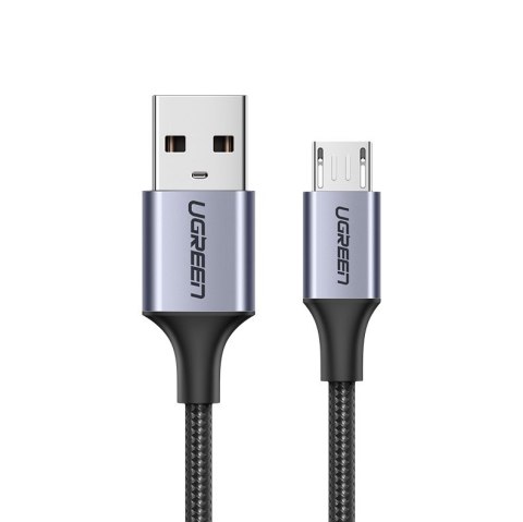 Kabel przewód USB - micro USB 1m szary Kabel przewód USB - micro USB 1m szary