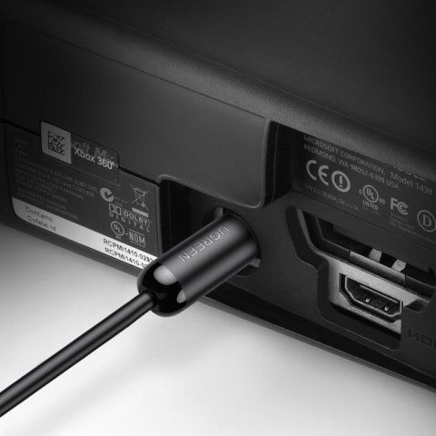 Kabel przewód optyczny audio cyfrowy światłowód Toslink SPDIF 1.5m szary Kabel przewód optyczny audio cyfrowy światłowód Toslink SPDIF 1.5m szary