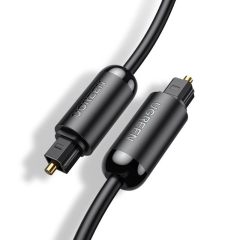 Kabel przewód optyczny audio cyfrowy światłowód Toslink SPDIF 1.5m szary Kabel przewód optyczny audio cyfrowy światłowód Toslink SPDIF 1.5m szary