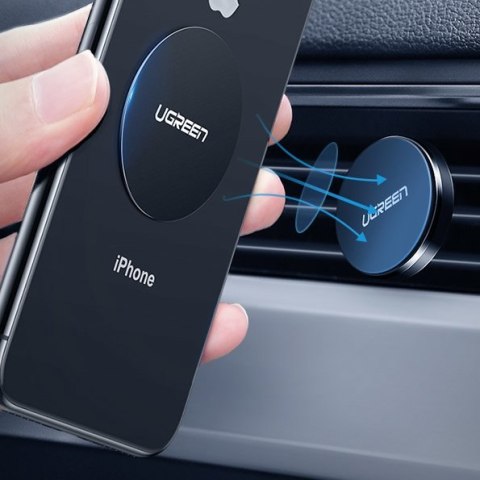 Metalowa płytka do uchwytów magnetycznych na telefon smartfon czarny ZESTAW 2szt. Metalowa płytka do uchwytów magnetycznych na telefon smartfon czarny ZESTAW 2szt.