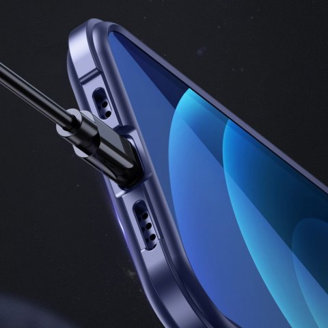 Pancerne wytrzymałe etui do iPhone 12 Pro Max Frigate Series niebieski Pancerne wytrzymałe etui do iPhone 12 Pro Max Frigate Series niebieski