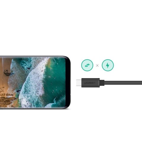 Przedłużacz do kabla przewodu USB-C 3.1 0.5m czarny Przedłużacz do kabla przewodu USB-C 3.1 0.5m czarny
