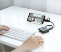 Rozdzielacz HUB portu USB do 4x USB 3.2 kabel 0.5 m czarny