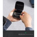 Rozdzielacz kabla AUX 3.5 mm żeński do słuchawek i mikrofonu męski 20cm czarny