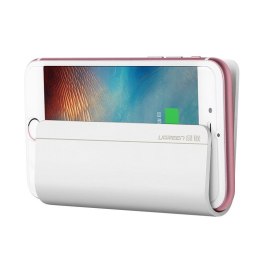 Uchwyt ścienny półka na telefon tablet smartfona do ładowania biały