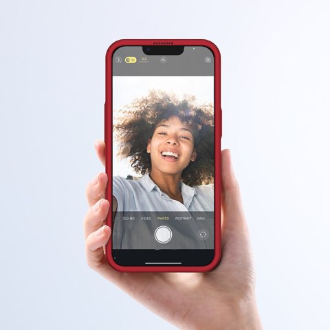 Etui pokrowiec do iPhone 13 Pro Max obudowa na tył i przód + szkło hartowane czerwony Etui pokrowiec do iPhone 13 Pro Max obudowa na tył i przód + szkło hartowane czerwony