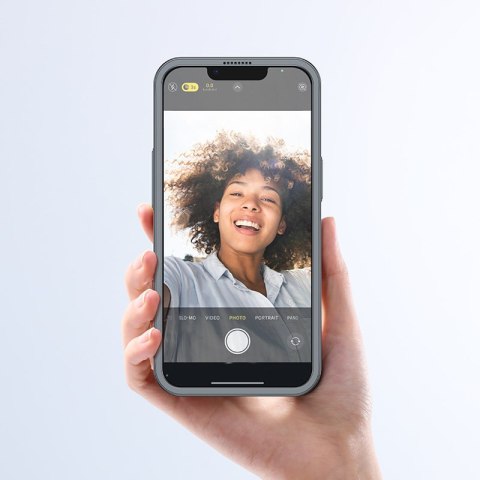 Etui pokrowiec do iPhone 13 Pro obudowa na tył i przód + szkło hartowane szary Etui pokrowiec do iPhone 13 Pro obudowa na tył i przód + szkło hartowane szary