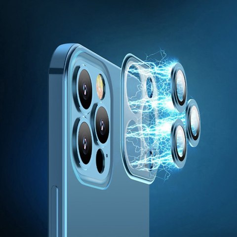 Etui pokrowiec do iPhone 13 Pro obudowa z metaliczną ramką srebrny Etui pokrowiec do iPhone 13 Pro obudowa z metaliczną ramką srebrny