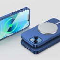 Etui pokrowiec do iPhone 13 obudowa na tył i przód + szkło hartowane niebieski