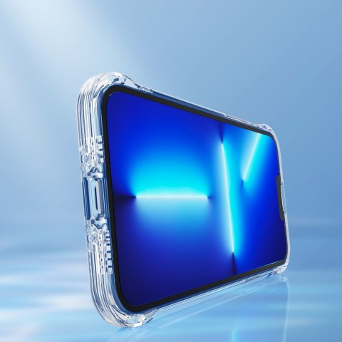 Etui pokrowiec do iPhone 13 pancerna obudowa z haczykami podstawką przezroczysty Etui pokrowiec do iPhone 13 pancerna obudowa z haczykami podstawką przezroczysty