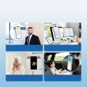 Etui pokrowiec do iPhone 13 pancerna obudowa z haczykami podstawką przezroczysty