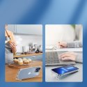 Etui pokrowiec do iPhone 13 pancerna obudowa z haczykami podstawką przezroczysty