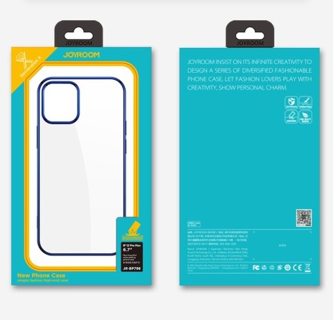 NBS ultra cienkie przezroczyste etui z metaliczną ramką do iPhone 12 Pro Max zielony NBS ultra cienkie przezroczyste etui z metaliczną ramką do iPhone 12 Pro Max zielony