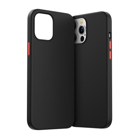 Ochronne etui do iPhone 12 Pro Max Color Series czarny Ochronne etui do iPhone 12 Pro Max Color Series czarny