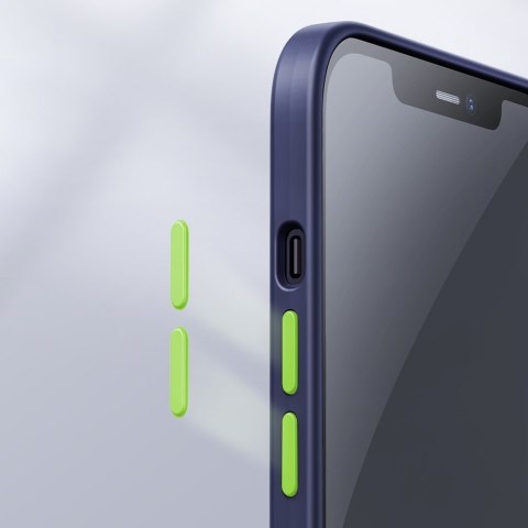 Ochronne etui do iPhone 12 Pro Max Color Series zielony Ochronne etui do iPhone 12 Pro Max Color Series zielony