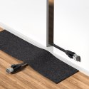 Płaski Kabel przewód patchcord sieciowy LAN Ethernet Cat.8 U/FTP 2m czarny